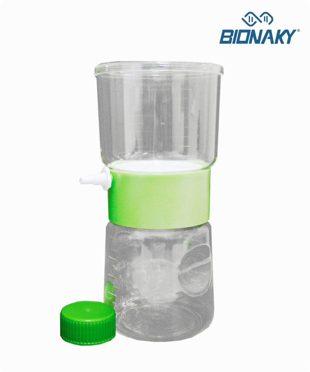 Frasco completo para filtragem  vácuo 500mL